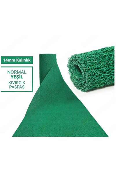 CYH 100X800Cm Green Curly Mats-Carpet Non-Slip Runner Lidia 14mm