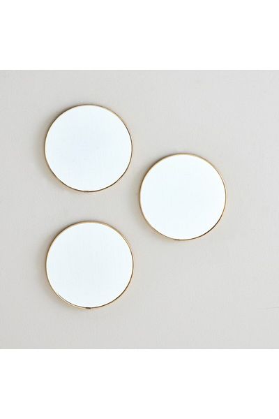 Home Box Earlis 3-Piece Mirror Set 25 cm