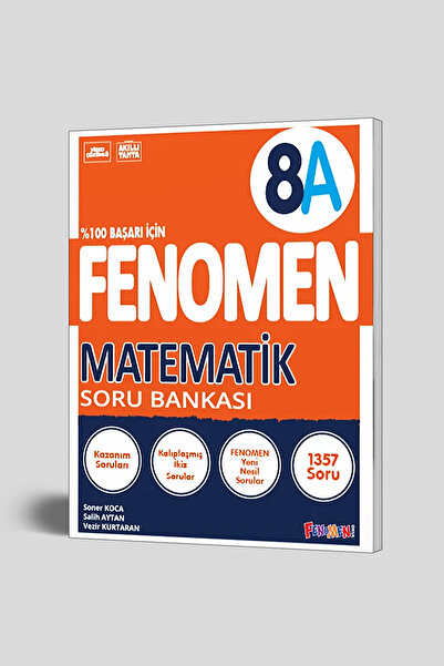 Fenomen Yayıncılık Fenomen 8. Sınıf Matematik A Soru Bankası