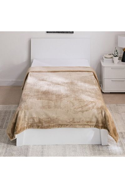 Home Box Snugsoft Flannel Double Layer Twin Blanket 150x200 cm
