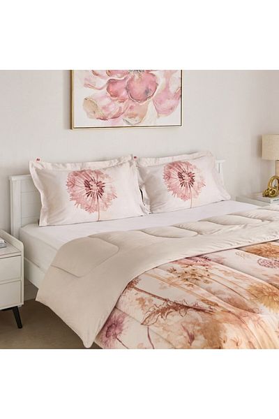 Home Box MaBelle Maison Ella 3-Piece Cotton Twin Comforter Set 160x220 cm