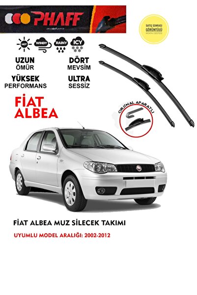 DuoLight Fiat Albea Silgeç Takımı Tüm Modeller Araca Özel Aparat