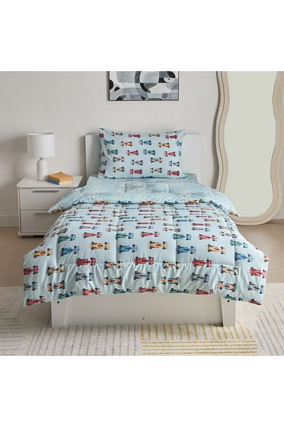 Home Box Tom Gearhead Road Runner 2-Piece Cotton Single Comforter Set 135x220 cm