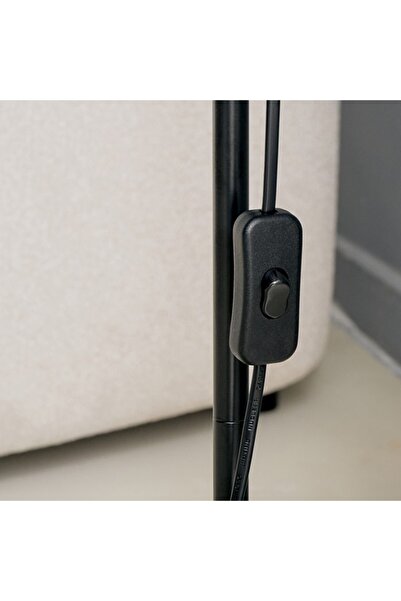 Home Box Keith E27 Metal Floor Lamp with Shade 22x145 cm