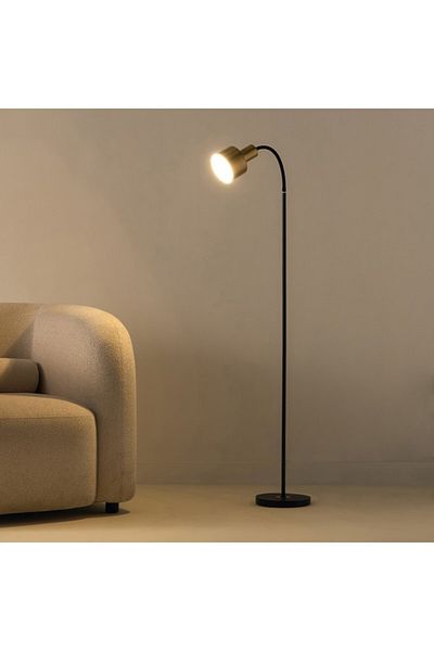 Home Box Keith Metal E27 Floor Lamp 19x150 cm
