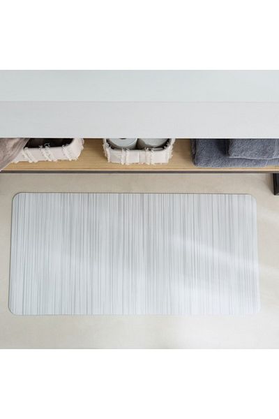 Home Box Aura Geo Textile Rubber Bathmat 50x100 cm