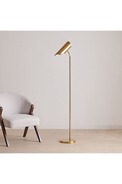 Home Box Rollins Metal Floor Lamp with Metal Shade 160 cm