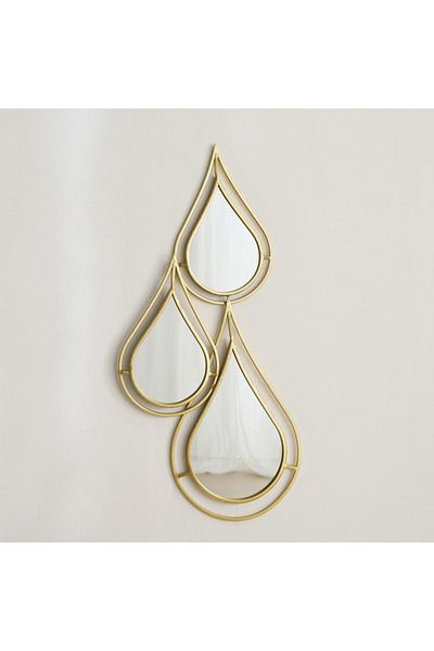 Home Box Delp Premium Heavy Duty Metal Drops Wall Mirror 45.7x93.3x3.8 cm