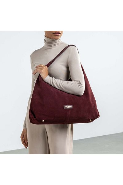 Isabel Bernard Honoré Schultertasche Rot