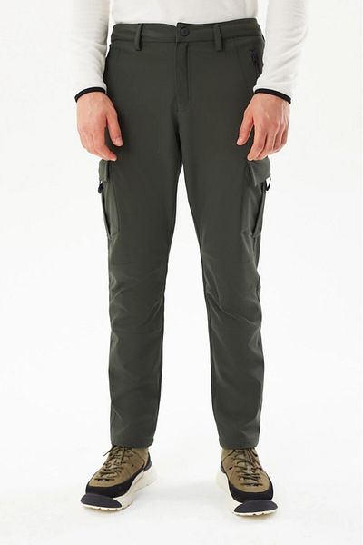 Exuma Ανδρικό παντελόνι Khaki Outdoor Softshell 2413007