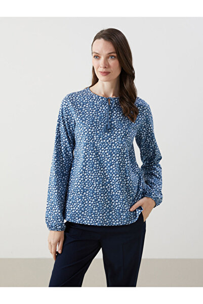 LC Waikiki Γυναικεία μπλούζα με δεμένο γιακά