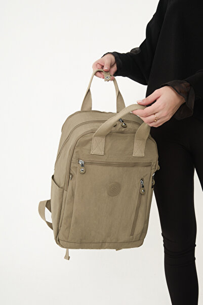 Çanta Trend Sanmorris Unisex Αδιάβροχο τσαντάκι για φορητό υπολογιστή και σακίδιο πλάτης με πολλά μάτια