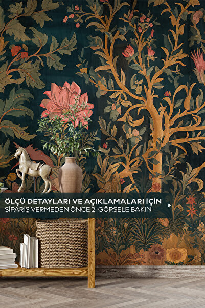 Pluswall Büyülü Orman Oturma Odası Duvar Kağıdı, Yatak Odası Duvar Kağıdı, Of...