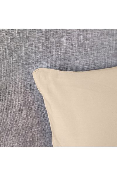 Home Box Ballina 2-Piece Solid Cotton Pillow Cover Set 50x75 cm
