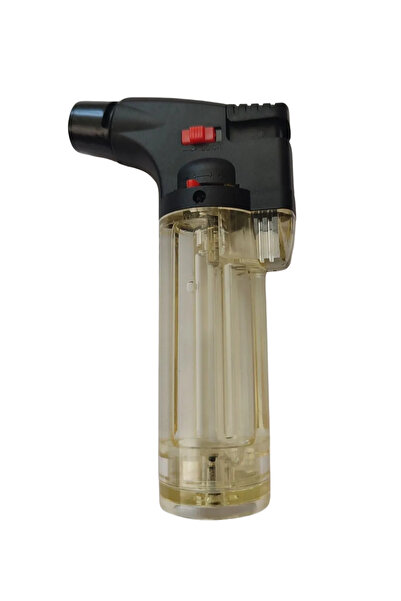 Entude Turbo Torch Pürmüzlü Çakmak Gaz Ayarlı & Kilit Mekanizmalı