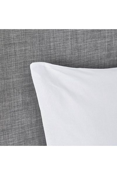 Home Box Ballina 2-Piece Solid Cotton Pillow Cover Set 50x75 cm