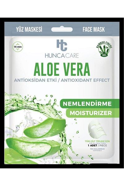 Hunca Aleo Vera Paper Face Mask – Antioxidant Effect