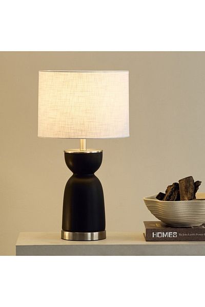 Home Box Rollins Ceramic Table Lamp 28x52 cm