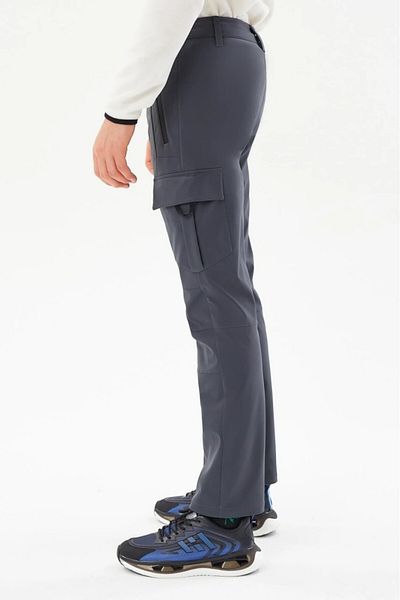 Exuma Ανδρικό παντελόνι Anthracite Outdoor Softshell 2413007