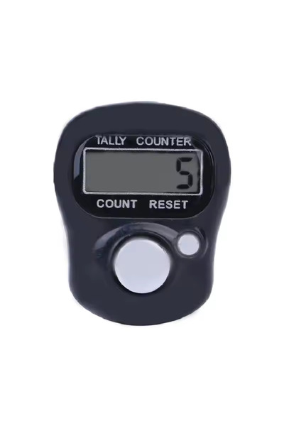 Mahi Max Resetli Kronometre Sayaç Yüzük Zikirmatik Tesbih - Renk Seçenekli 1 Adet