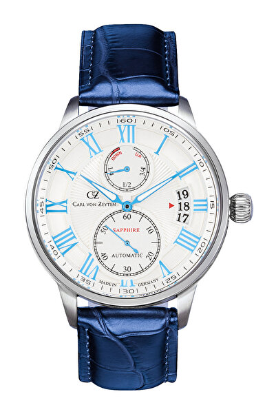 Carl Von Zeyten Ceas barbatesc Carl Von Zeyten CVZ0082WHS, automat, 46 mm, 10ATM