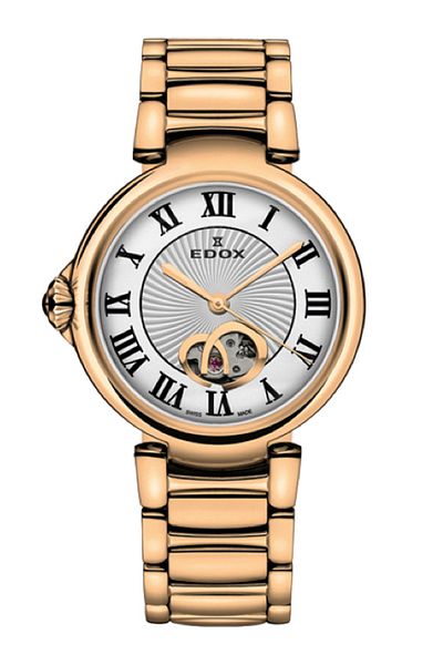 Edox 85025-37RM-ARR LaPassion Automatic Ladies Watch 33mm 5ATM
