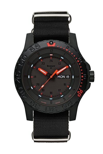 Traser H3 Ανδρικό ρολόι Traser H3 104147, Quartz, 45mm, 20ATM