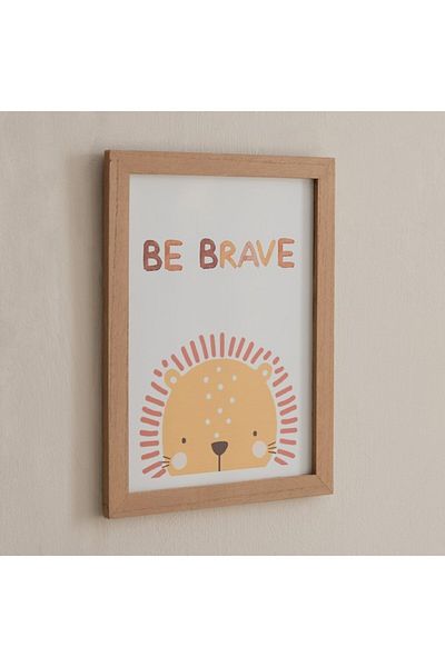 Home Box Forresta Lion Wall Frame 40x30 cm
