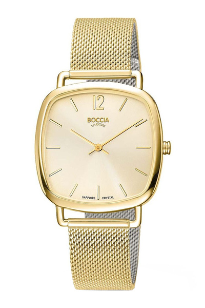 Boccia Ceas de damă 3334-07, cuarț, 33mm, 3ATM