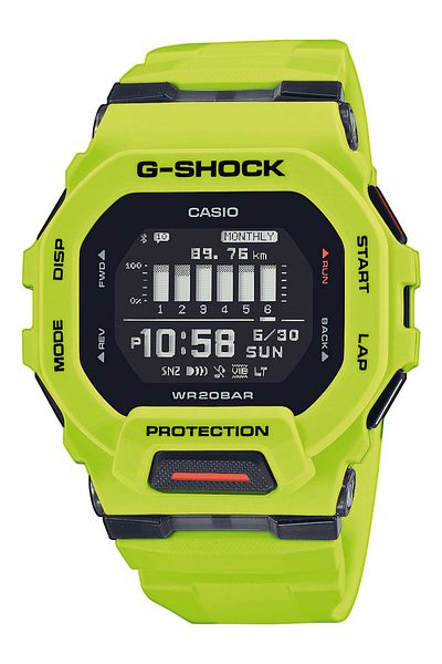 Casio GBD-200-9ER G-Shock men`s 46mm 20ATM