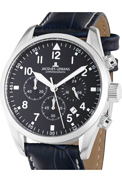 Jacques Lemans Ceas bărbătesc Jacques Lemans 42-2B, Quartz, 42mm, 10ATM