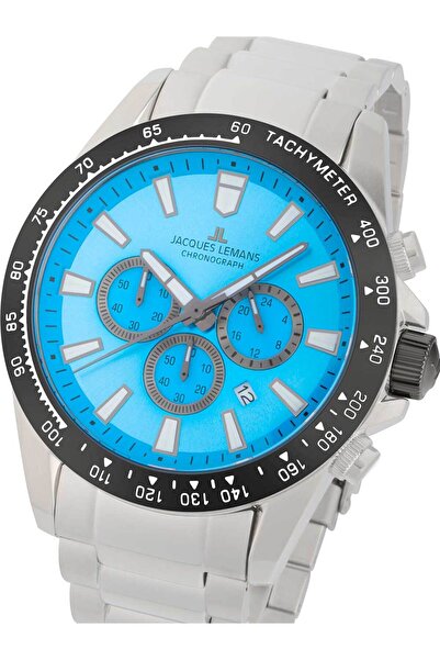 Jacques Lemans Ceas bărbătesc Jacques Lemans 1-2140K, Quartz, 48mm, 10ATM