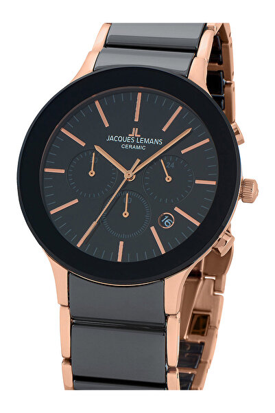 Jacques Lemans Ceas bărbătesc Jacques Lemans 1-1854C, cuarț, 42 mm, 5ATM