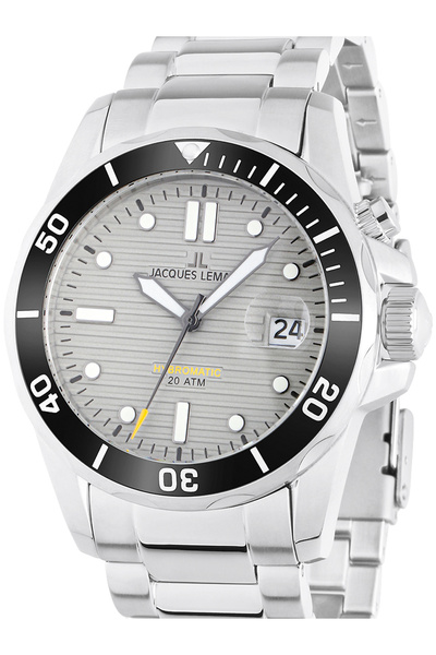 Jacques Lemans Ceas bărbătesc Jacques Lemans 1-2170H, Quartz, 41mm, 20ATM