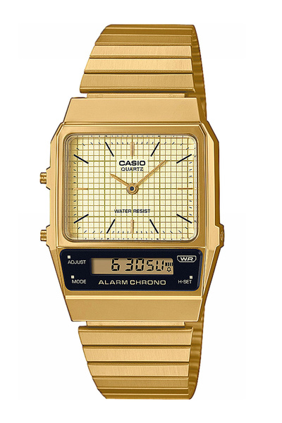 Casio Ceas de damă AQ-800EG-9AEF, cuarț, 31mm, 3ATM