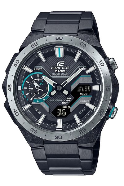 Casio ECB-2200DD-1AEF Edifice Solar men's watch 48mm 10ATM