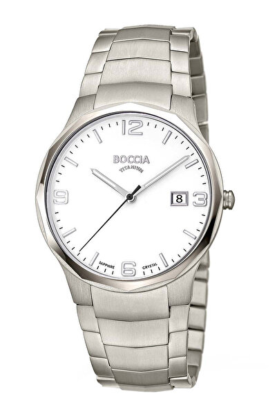 Boccia Ceas bărbătesc 3656-01, cuarț, 39mm, 5ATM