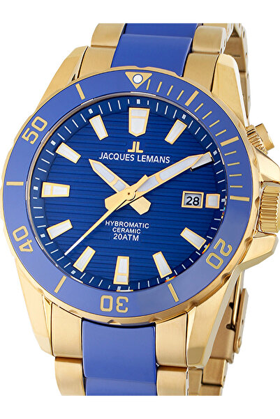 Jacques Lemans Ceas bărbătesc Jacques Lemans 1-2222E, cuarț, 42 mm, 20 ATM