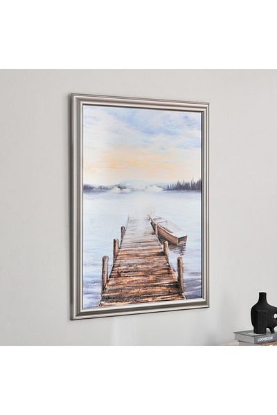 Home Box Vivid Aluminium Print Framed Picture 90x120 cm
