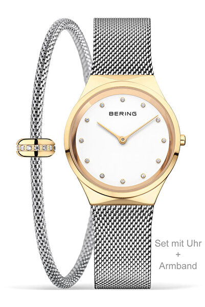 Bering Ceas de damă 12131-010-190-GWP1, cuarț, 30mm, 3ATM