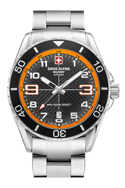 Swiss Alpine Military Ceas de bărbați Swiss Military 7029.1139, cuarț, 42 mm,...