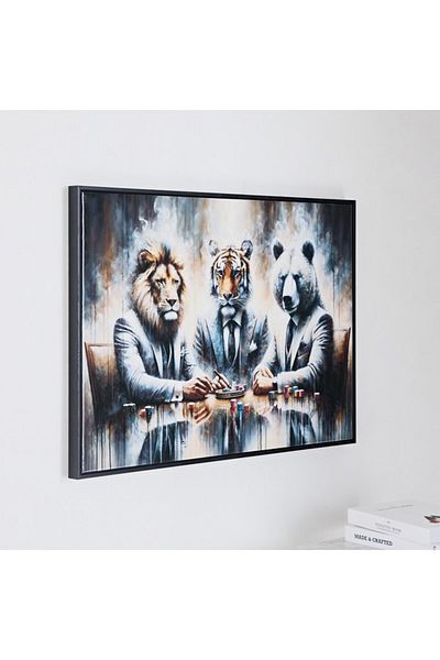 Home Box Ersel Friends Framed Picture 50x70x2.5 cm
