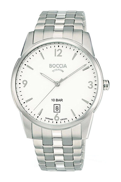 Boccia Ανδρικό ρολόι Boccia 3632-01, Quartz, 40mm, 10ATM