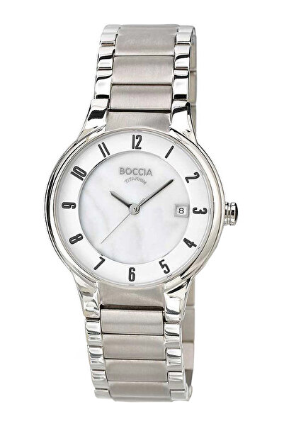 Boccia Ceas de damă 3301-01, cuarț, 30mm, 5ATM