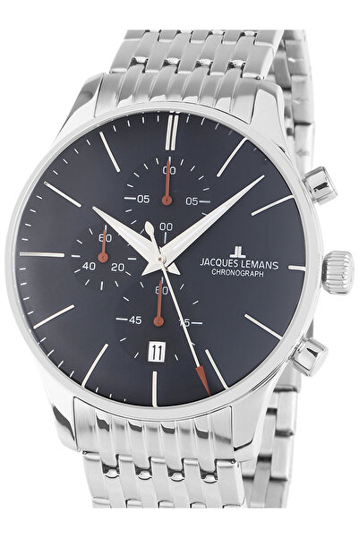 Jacques Lemans Ceas bărbătesc Jacques Lemans 1-2163H, Quartz, 40mm, 5ATM