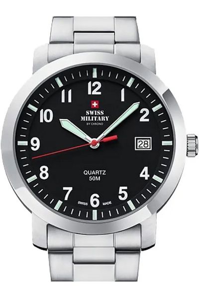 Swiss Military SM34083.07 Mens Watch 40mm 5ATM