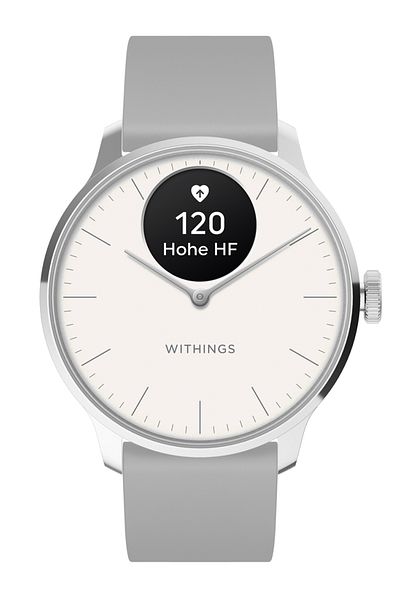 Withings Model HWA11 3-All-Int ScanWatch Lumină albă 37 mm 5ATM