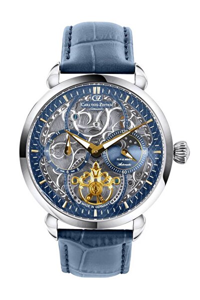 Carl Von Zeyten Ceas barbatesc Carl Von Zeyten CVZ0005BLGS, automat, 45 mm, 3ATM