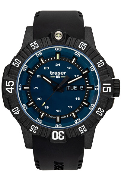 Traser H3 Ανδρικό Ρολόι Traser 110725, Quartz, 46mm, 20ATM