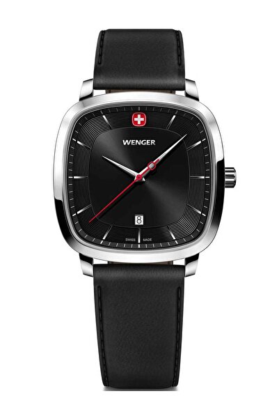 Wenger Ανδρικό ρολόι Wenger 01.1921.105, Quartz, 37mm, 5ATM